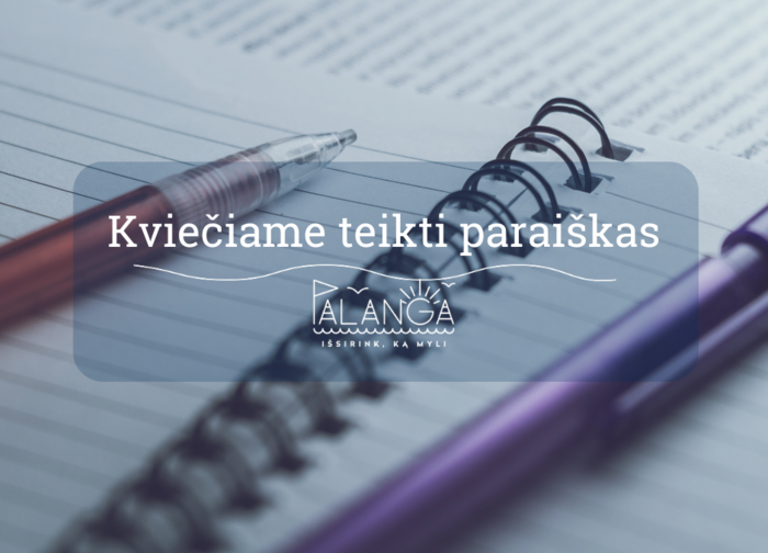 Kviečiame Nevyriausybines organizacijas teikti paraiškas konkuse