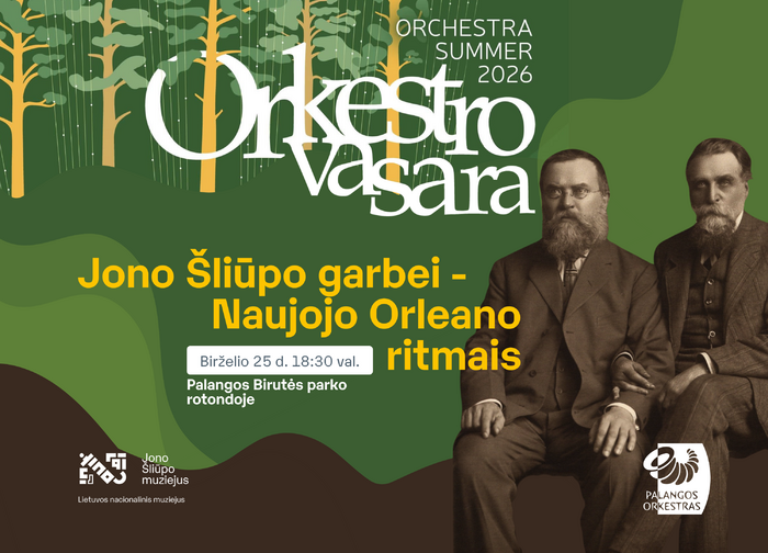 Orkestro vasara 2026: Jono Šliūpo garbei - Naujojo Orleano ritmais