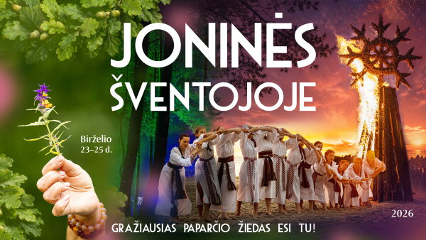  „Gražiausias paparčio žiedas esi Tu!“ - Joninės Šventojoje 2026