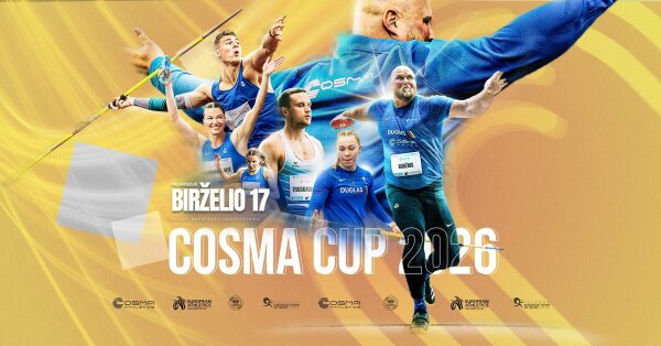 Birželio 17-ąją Palangos stadione – tarptautinio lygio lengvosios atletikos varžybos „COSMA CUP...