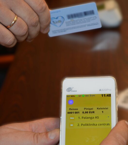 Svarbu Palangiškio kortelės turėtojams, besinaudojantiems viešuoju transportu