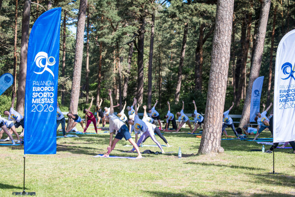 Palangoje paminėta Tarptautinė jogos diena