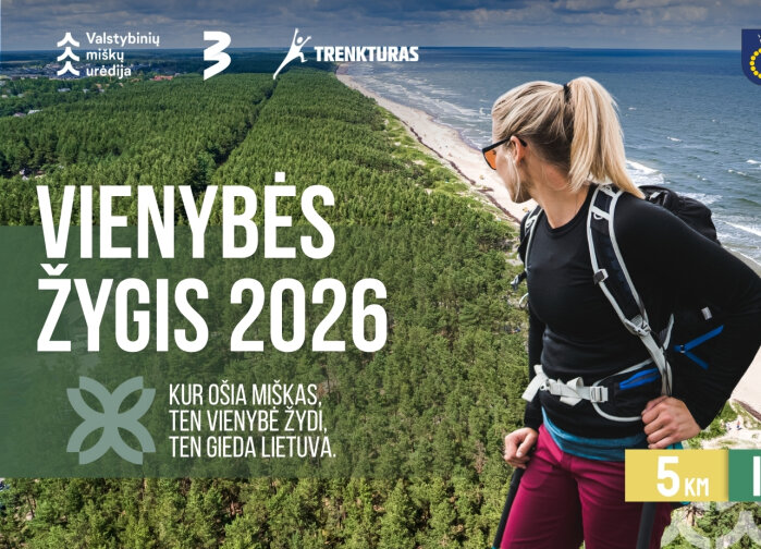 Liepos 6-ąją Palangoje – Vienybės žygis ir Tautiška giesmė. Kviečiame registruotis į žygį