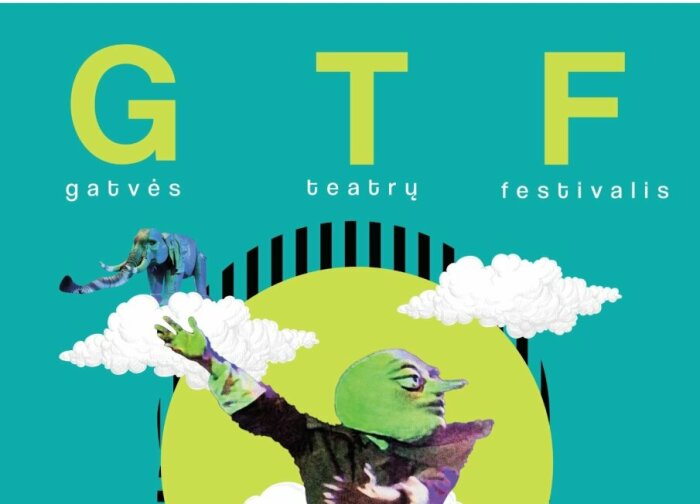Gatvės teatras su milžinišku batutu ir skraidančiais drambliais – Jubiliejinis, tarptautinis...
