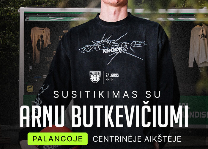 "Žalgirio" sirgaliai, kviečiame į susitikimą su Arnu Butkevičiumi prie jūros