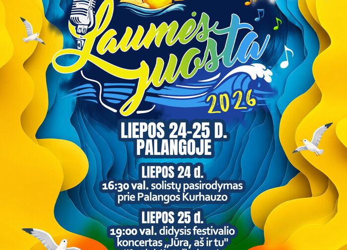 Liepos 24-25 dienomis Palangoje vėl skambės vaikų balsai - kviečia festivalis "Laumės...