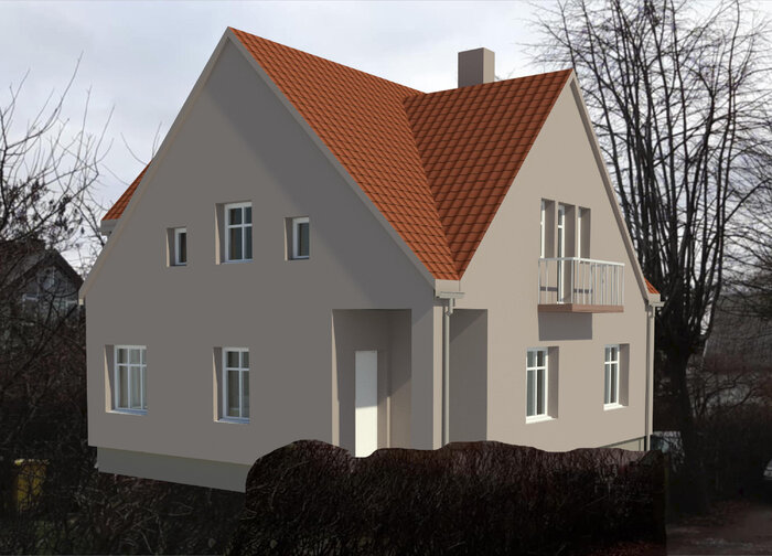 Visuomenės informavimas apie parengtą gyvenamojo namo, Palanga, Krašto g. 3, rekonstravimo projektą