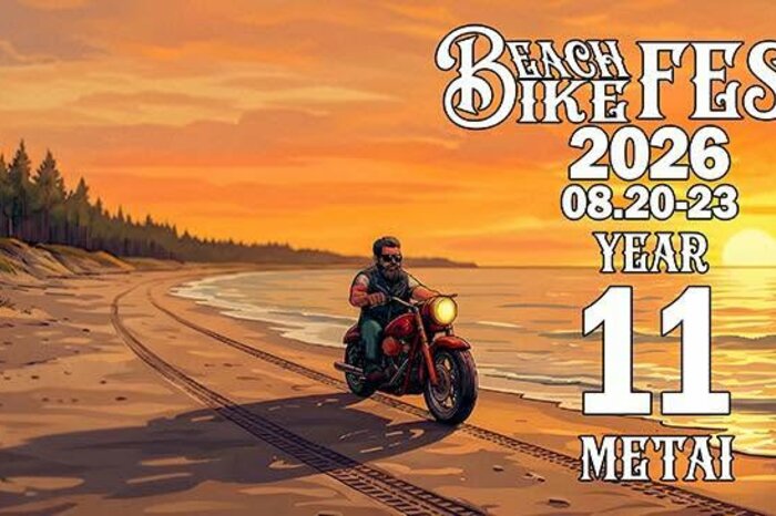 Tarptautinis baikerių paplūdimio ir muzikos festivalis BEACH BIKE FEST 