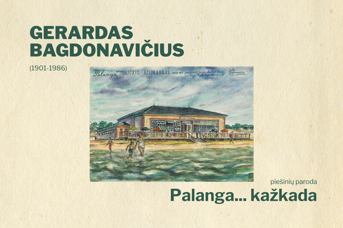Gerardo Bagdonavičiaus piešinių paroda „Palanga... kažkada“