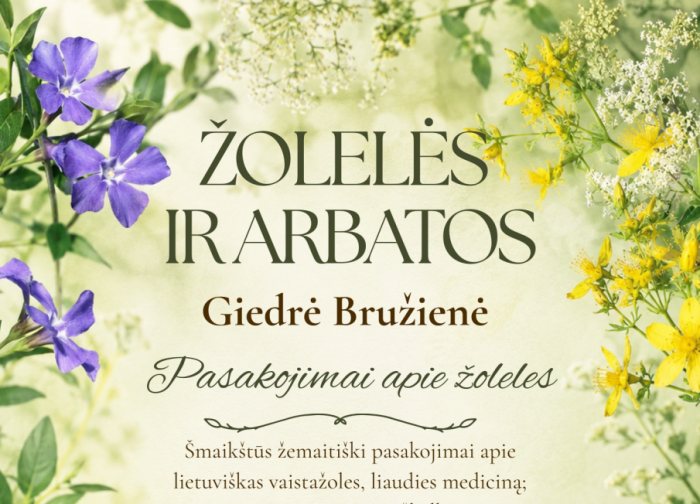 Palangos kurorto muziejus kviečia į Giedrės Bružienės paskaitą „Pasakojimai apie žoleles“
