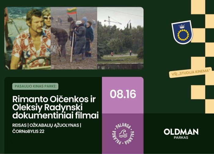 „Pasaulio kinas parke“ kviečia į trumpametražių filmų programą - „Lietuvos ir Ukrainos laisvė“