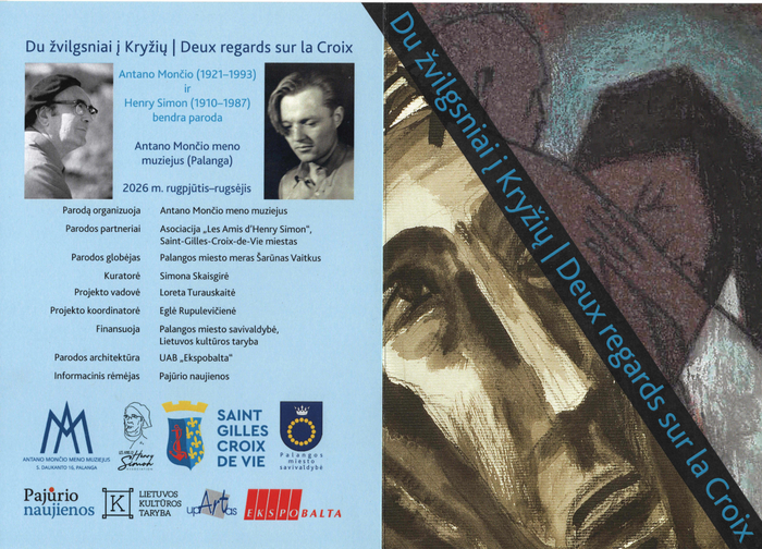 „Du žvilgsniai į kryžių“ – Antano Mončio (1921 – 1993) ir Henry Simon (1910 – 1987) bendra paroda