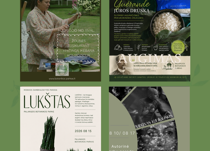 Žolinė Birutės parke – ypatinga gamtos, meno, skonio ir tradicijų savaitė