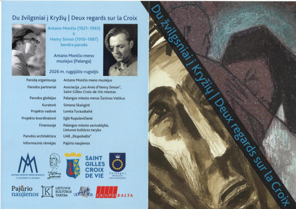 „Du žvilgsniai į kryžių“ – Antano Mončio (1921 – 1993) ir Henry Simon (1910 – 1987) bendra paroda