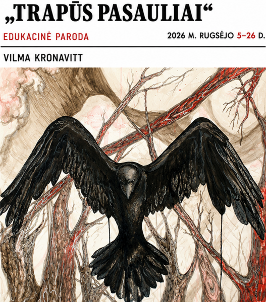 Antano Mončio meno muziejus atidaroma Vilmos Kronavitt edukacinė paroda „Trapūs pasauliai“
