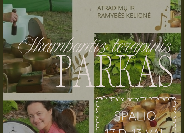 Spalio mėnesio  renginiai Palangos Birutės parke