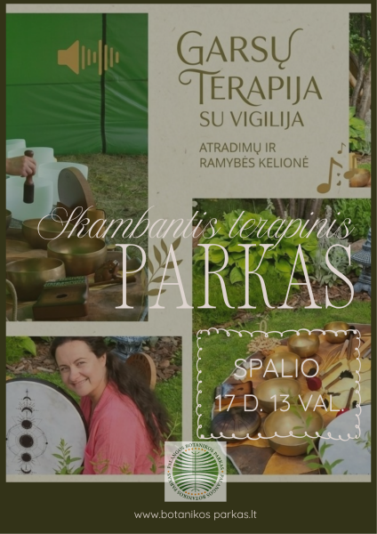 Spalio mėnesio  renginiai Palangos Birutės parke