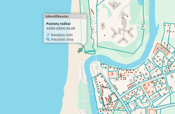Gautas prašymas nustatyti teritorijos prie pastato Kuršių tak. 1A, Palangoje, naudojimo paskirtį...