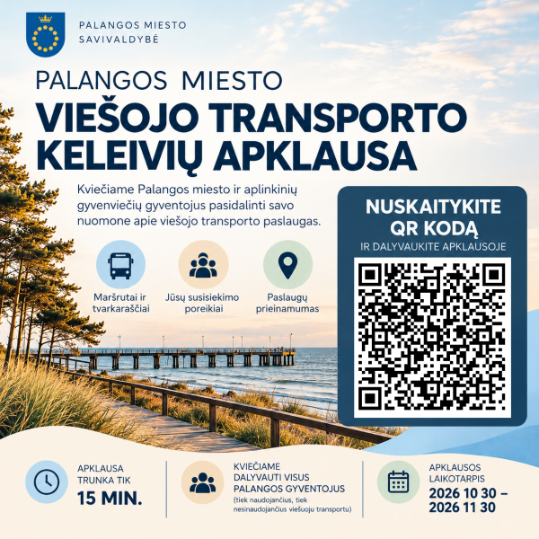 Palangos miesto viešojo transporto keleivių apklausa