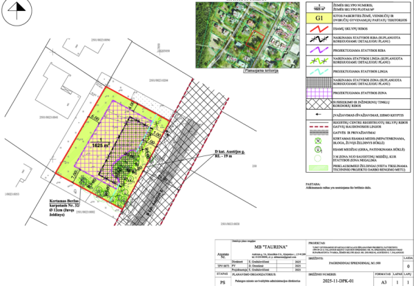 Patvirtintas „Lino“ gyvenamojo kvartalo detalaus išplanavimo projekto koregavimą žemės sklype...