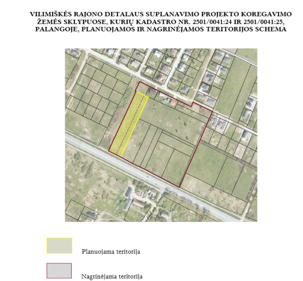Informuojame, kad rengiamas Vilimiškės rajono detalaus suplanavimo projekto koregavimas žemės...