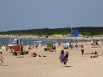 Tvarkingi Palangos paplūdimiai vėl vilioja poilsiautojus.