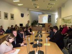 Palangos jaunimas politikams išdėstė jiems rūpimus klausimus