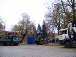 Jūratės gatvėje jau pradėti rekonstrukcijos darbai