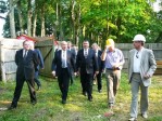 Premjeras A. Kubilius apžiūrėjo Kurhauzo restauracijos darbus. 