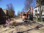 Rekonstruojama Žvejų gatvė.