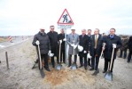 Palangos aplinkkelio statybos darbų pradžia. 