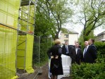 Ministras V. Mazuronis dominis daugiabučių renovacija Palangoje.
