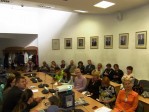Susitikimas su Baltarusijos žurnalistais. 