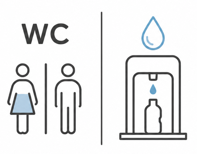 WC/Vandens stotelės